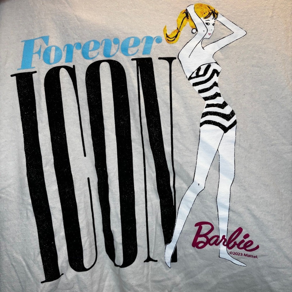 Barbie Forever Icon Graphic T-Shirt XL - Picture 4 of 8